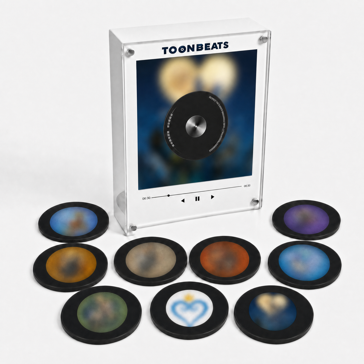 Toonbeats KeyHeart Music Frame